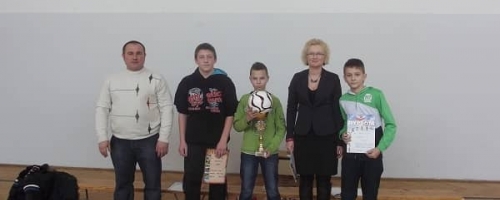 Turniej Piłki Nożnej Halowej 2012r. kategoria szkoła podstawowa.