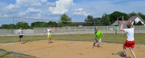 Turniej Piłki Siatkowej Plażowej o Puchar Wójta Gminy Sadowie kategoria open 2016