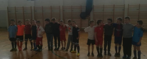 Turniej Piłki Nożnej Halowej kategoria szkoła podstawowa kl. I-III 2018