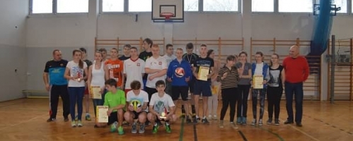 Turniej Piłki Siatkowej kategoria do 16 lat 2014r.
