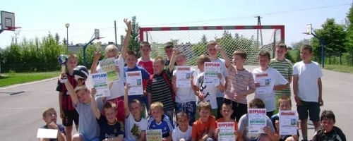 Turniej Piłki Nożnej 2010r. kategoria szkoła podstawowa.